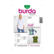 Patron Burda 8100 Tunique