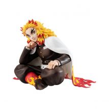 Demon Slayer : Kimetsu No Yaiba - Statuette G.e.m. Rengoku Palm Size 9 Cm - Megahouse