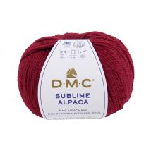 Pelote De Laine Et Alpaga Sublime Alpaca - Dmc : Luxe Et Douceur Pour L'Hiver 502 Rouge - Dmc