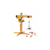 Grue Elevatrice Jaune Et Orange - Hape