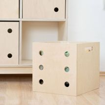 Boîte De Rangement Dice Verni 6 - Benlemi