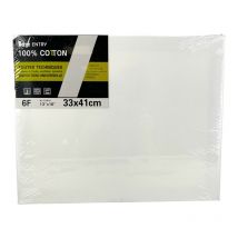 Châssis - Toile - 33x41cm - 6f - Coton - Acrylique - Huile - Gouache - Berge Entry - Bergere de France