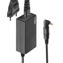 Max Excell Chargeur Secteur Pour Pc Portable Hp Acer Asus Sony Lenovo 40w Avec 8 Embouts Noir