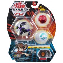 Bakugan Battle Planet - Pack De Démarrage Darkus Kelion : 3 Boules - Spin Master 20118473