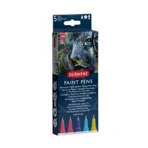 Marqueurs Peinture Opaque Derwent Paint Pen 5 Palette N°3