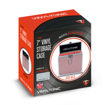 Mallette De Rangement 45 Tours Vinyl Tonic Vt05rg – Rose Gold 35 Vinyles