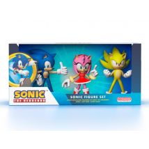 Set Familial De Sonic – 3 Personnages - Comansi - Bleu
