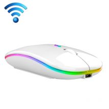 Souris Sans Fil Ergonomique Lumineuse 2400dpi Usb Rechargeable Bluetooth Yonis - Yonis