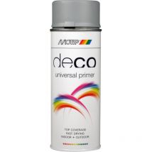 Bombe De Peinture - Apprêt Gris - 400 Ml - Motip