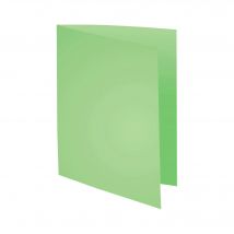 Paquet De 100 Chemises Forever 170 À Bord Décalé - 24x32cm - Vert Pré - X 5 - Exacompta