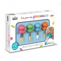 Mes Premiers Pinceaux – 4 Pcs - Crealign - Bleu - Créa Lign'