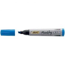 Marqueur Permanent Marking 2300 Pointe Biseau Large Bleu Bic