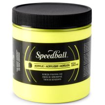 Encre Acrylique Jaune Pour Sérigraphie - Speedball
