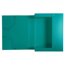 Boite De Classement Exabox Dos 60mm Polypropylène 7/10e Opak - A4 - Vert Foncé - X 8 - Exacompta