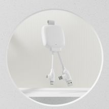 Chargeur 3000 Mah Gamma Lite Blanc - Xoopar