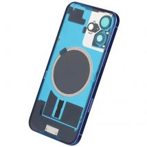 Clappio Châssis Iphone 16 Avec Vitre Arrière De Remplacement Bleu - Avizar
