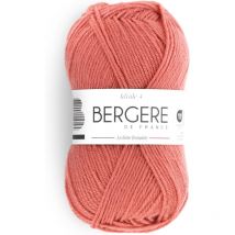 Pelote De Laine - Saumon - 50% Laine 50% Acrylique - Bergère De France - Idéale 4 - Bergere de France