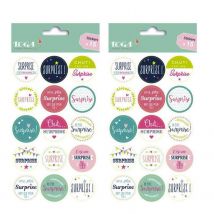30 Pastilles Autocollantes Pour Emballage Cadeau - Surprise - Toga
