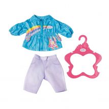 Baby Born Vêtement De Poupée 43 Cm Costume De Loisirs Turquoise - Zapf Creation