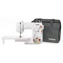 Brother Jx17fe Machine À Coudre Avec Table D’extension Et Sac