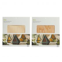 4 Feuilles De Placage Bois Cerisier + Erable - 30,5 X 30,5 Cm Cricut