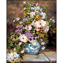 Canevas Antique Bouquet Renoir 75x90 - SEG