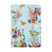Housse Protection Tablette 7 Pouces Support Horizontal Motif Perroquet Et Fleur Yonis - Yonis