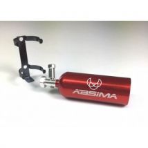 Extincteur En Aluminium Rouge (53x16mm) - Accessoires Pour Crawler 1/10 - ABSIMA