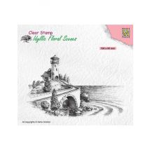 Tampon Transparent Phare Au Bord De La Mer Nellie Snellen - Nellie's Choice