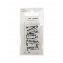 Tampon Transparent noël Simply Creative - Simply creative