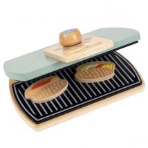 Jeu D'Imitation – Le Barbecue En Bois – Jeu Montessori - Educo - Beige