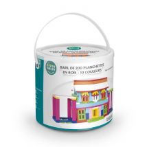 Baril De 200 Planchettes En Bois - Sapin Malin