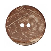 Bouton Coco 2 Trous 50mm X 1 - Prym Marron