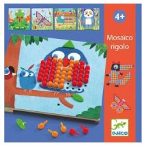 Mozaico Rigolo Tableau De 8 Dessins - Djeco