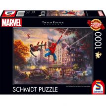Puzzle Marvel Spider-man Et Ses Amis 1000 Pcs - Schmidt