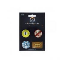 Overwatch - Pack 4 Badges Roadhog - Gaya Entertainment