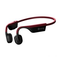 Casque Sport Bluetooth 5.1 Étanche Hifi Mémoire 32g Rouge Noir Noir + Rouge Yonis - Yonis