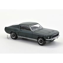 Voiture Miniature De Collection - Norev - Ford Mustang Gt Fastback - 1968 - Vert - 1/43 - Norev