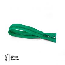 Fermeture Éclair Z54 - Moulée 6mm Séparable - 25 Cm - Eclair Prym