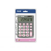 Blister Calculatrice Grise 8 Chiffres - Milan