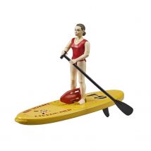 Maître-nageur Bworld Avec Stand Up Paddle - Bruder