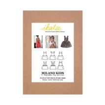 Pochette Patron De Couture Milano Robe Enfant Taille N°fr 3-12 Ans - Ikatee