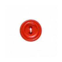 Boutons Ourlés Rouge 15 Mm X 5 - Distrifil Rouge
