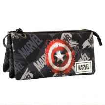 Trousse Triple Captain America Marvel - Cadeaux-et-anniversaire.com
