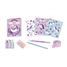 Dreamland - Coffret Papeterie Licorne - Janod - Jaune - Jura Toys