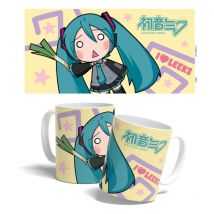 Hatsune Miku - Mug Miku Chibi Leek Girl 325 Ml - Popbuddies