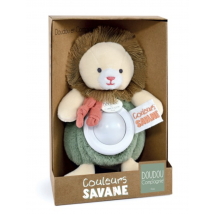 Peluche Doudou Veilleuse Lion - Doudou et Compagnie