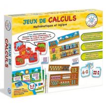 Jeux De Calculs 3-5 Ans - Jeu Educatif Clementoni Adn - 62555 - Clementoni
