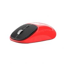 Souris Sans Fil Rechargeable Type-c Rouge 2.4g 1600 Dpi Rouge Yonis - Yonis
