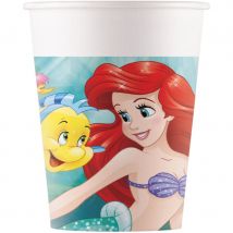 8 Gobelets Ariel La Petite Sirène - Annikids